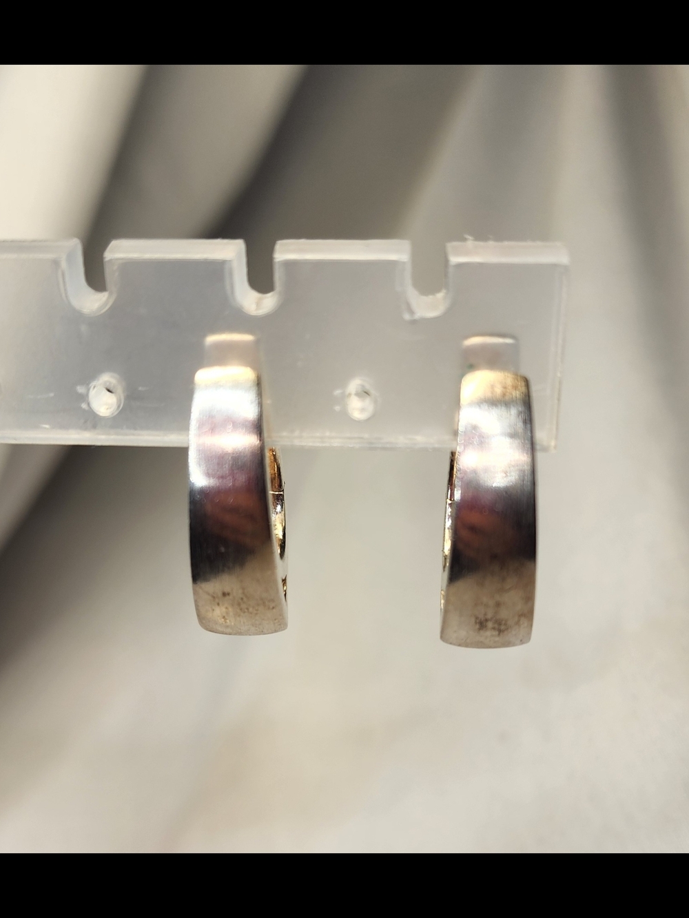 Classic Sterling Silver Hoop Earrings
